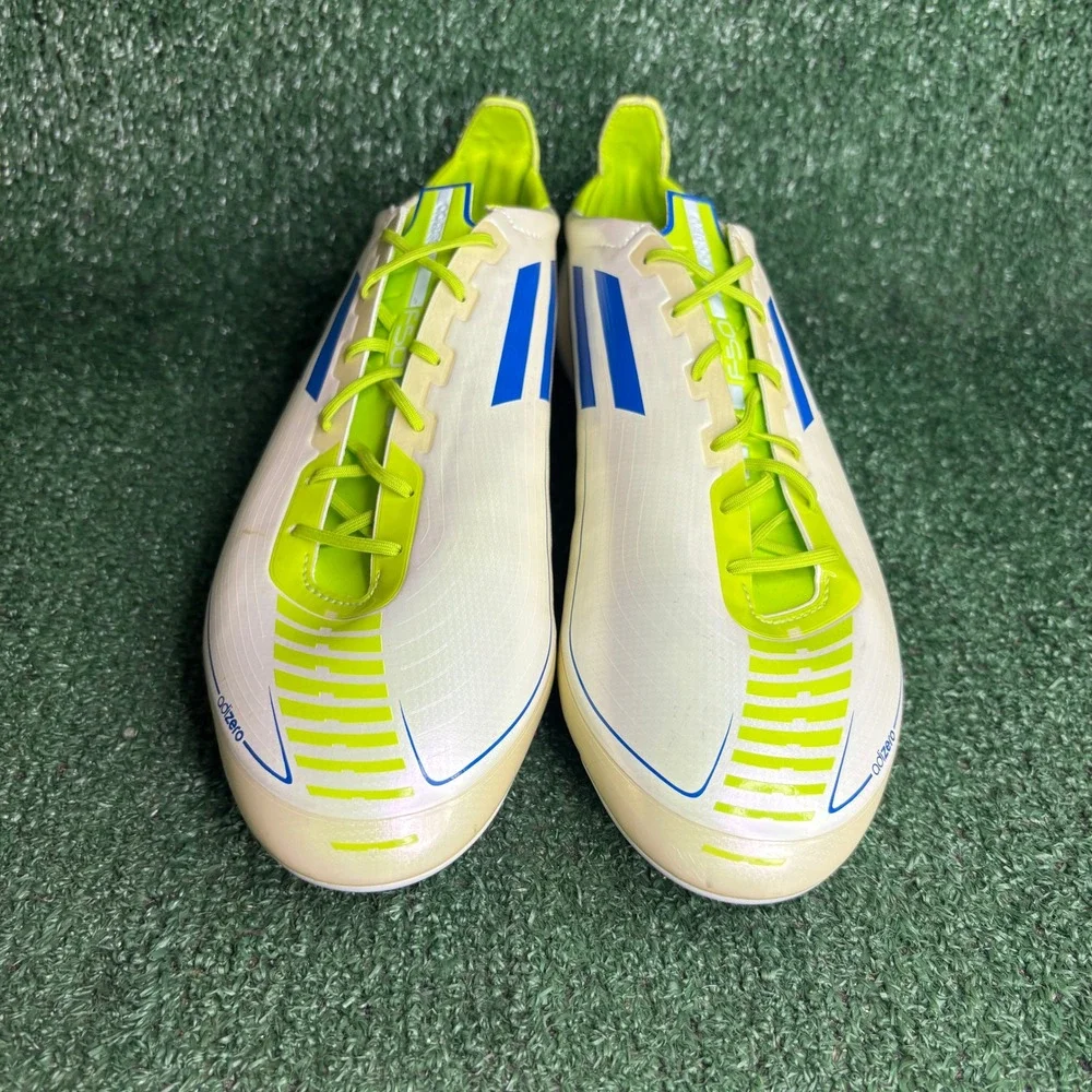 NEW‎ Adidas 2011 F50 Adizero Ultralight Football Boots White Blue Mens Size 13